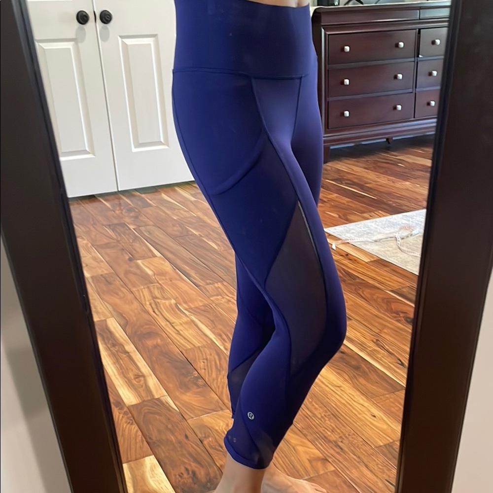 lululemon athletica Blue Capris